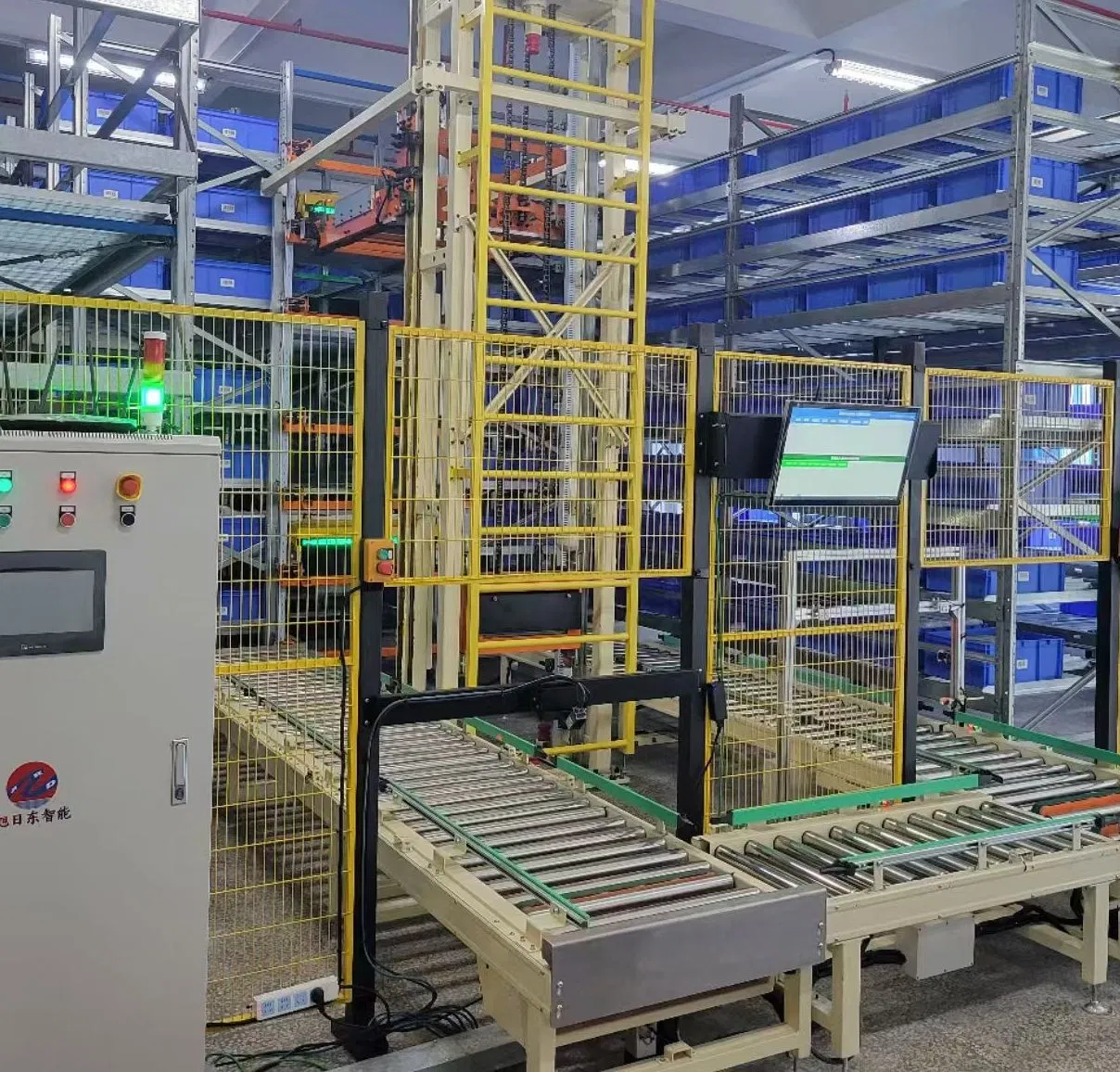 Stainless Steel Pallet Racking Automatic Warehouse Storage System with Stacking Cranes