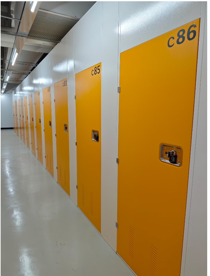 Yk New Modern Style Ladies Automated Bag Storage Lockers Plastic Wardrobe for Gym Changing Room and Warehouse Use