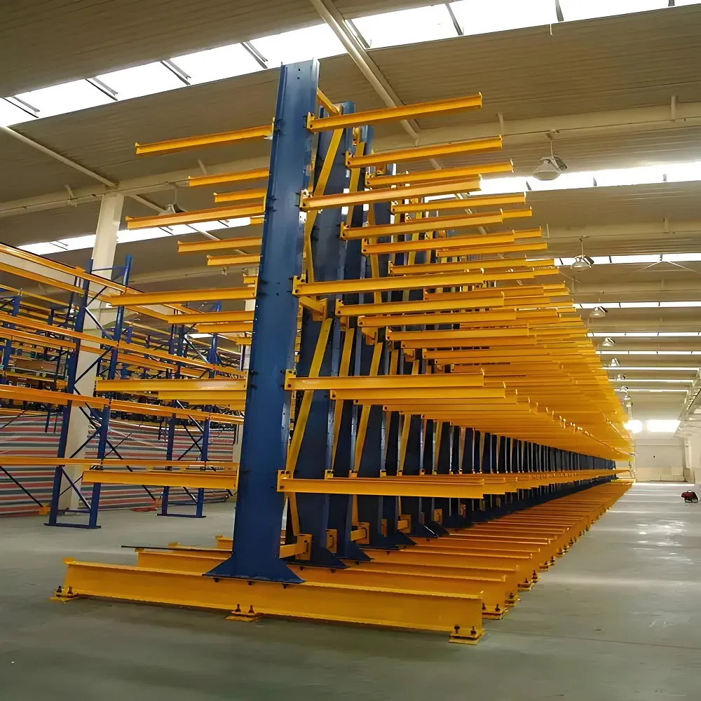 Customized Size Warehouse Adjustable Heavy Duty Cantilever Storage Rack System