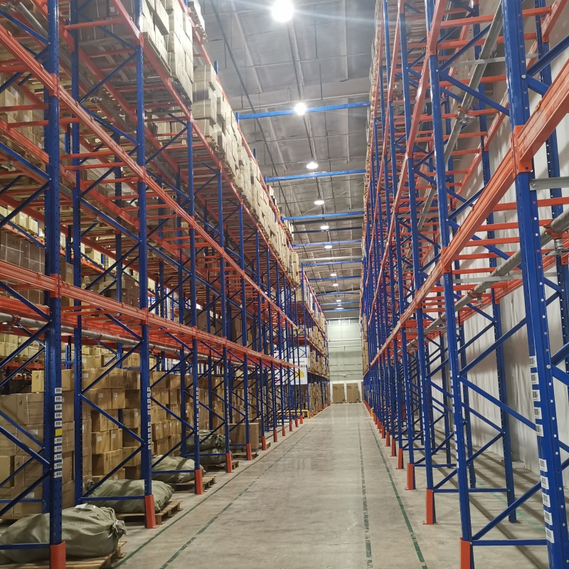 Heavy Duty Steel Storage Racking System with Customizable Load-Bearing for Industrial Pallet Warehouse Storage