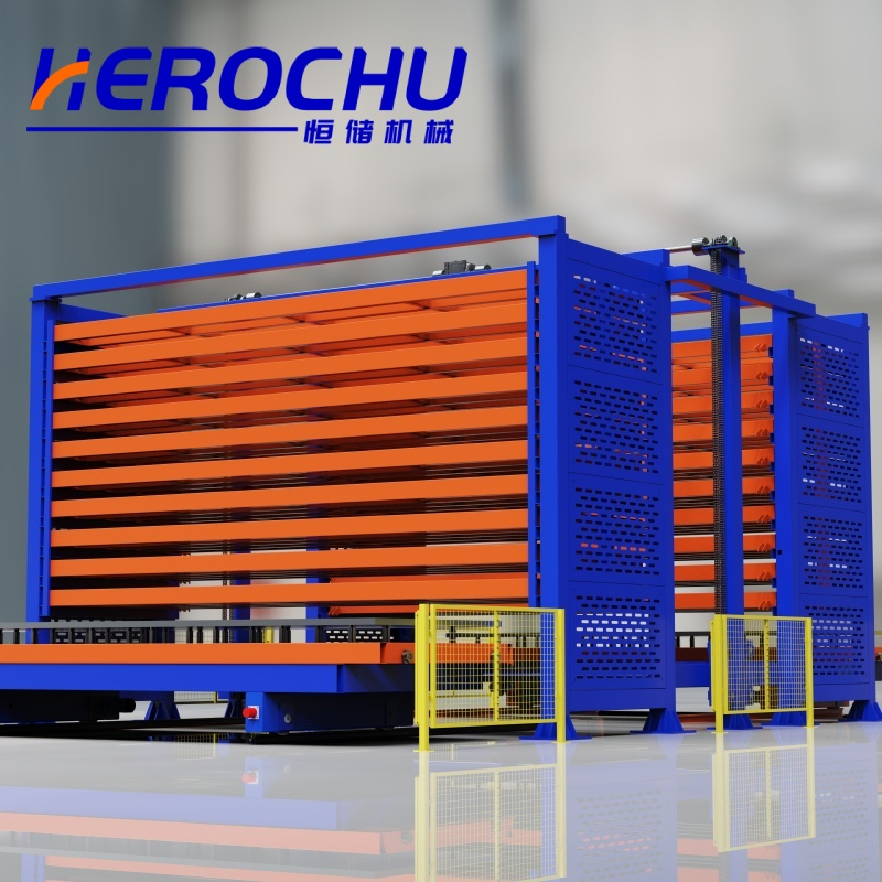 Dual-Tower Automated Sheet Material Storage Solution for Warehouses