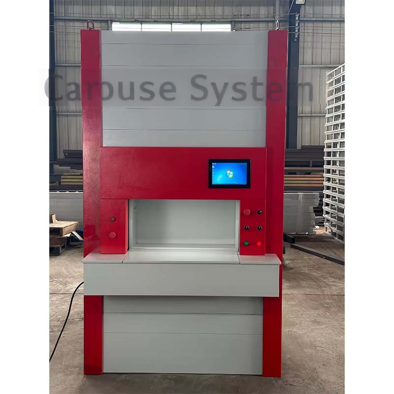 Robust Intelligent Vertical Carousel Cargo Storage System for Industrial Applications