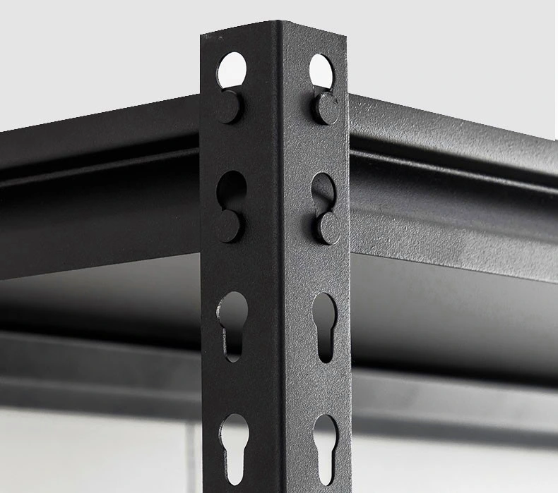 Customized Size Light Duty Shelving Metal Bolted Sheves Boltless Rivet Racks Bolt Free MDF Shelving