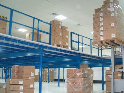 Industrial Fixed Storage Solution Metal Mezzanine Systems Structure Mini House Steel Factory