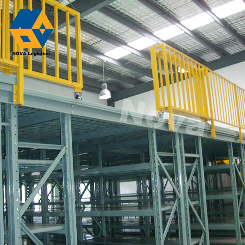 Heavy Duty Industrial Mezzanine Shelving with ISO9001 Certification