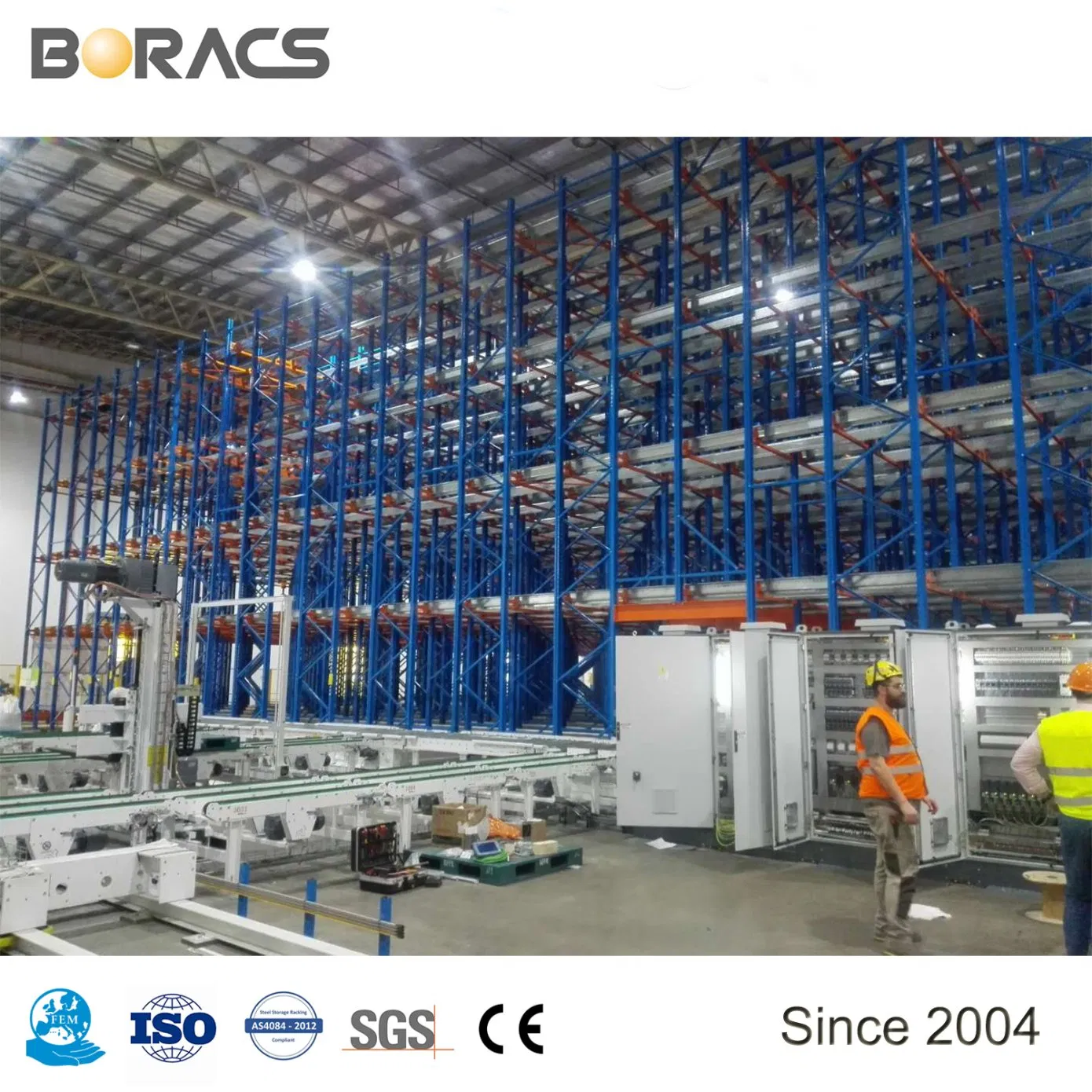 Automatic Storage and Retrieval Automated System Automatic Storage High Density Industrial Automated Asrs System