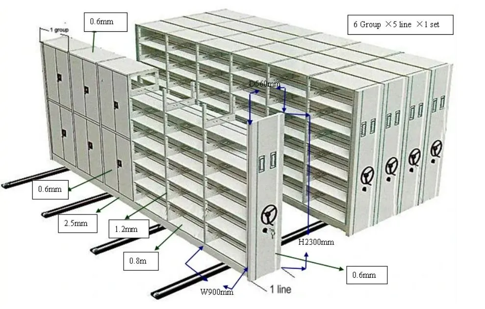 Mobile Shelf Racking System 7