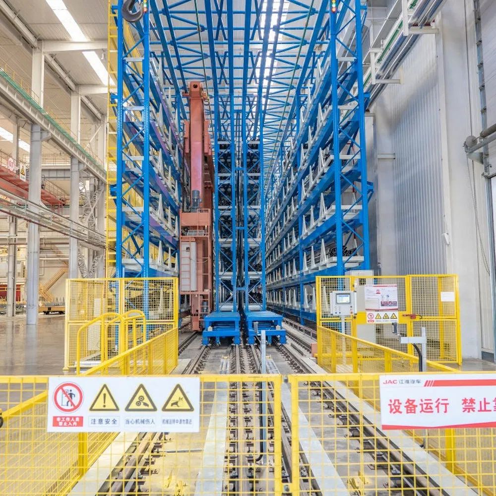 High Density Shuttle Rack Asrs Warehouse Picking System for Meat Processing Plant Cold Storage