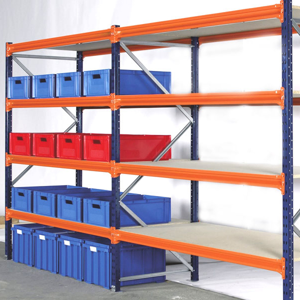 Factory ISO9001/CE Customizable Heavy Duty Long Span Racking System Industrial Longspan Shelving