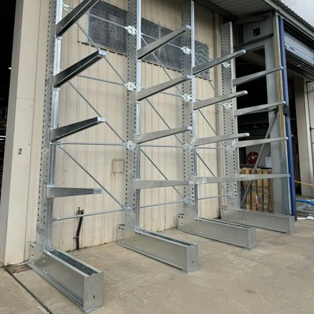 Galvanized Warehouse Heavy Duty Cantilever Racking System