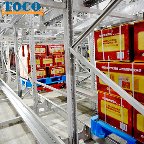 Compact Cold Warehouse Storage Rack Solution