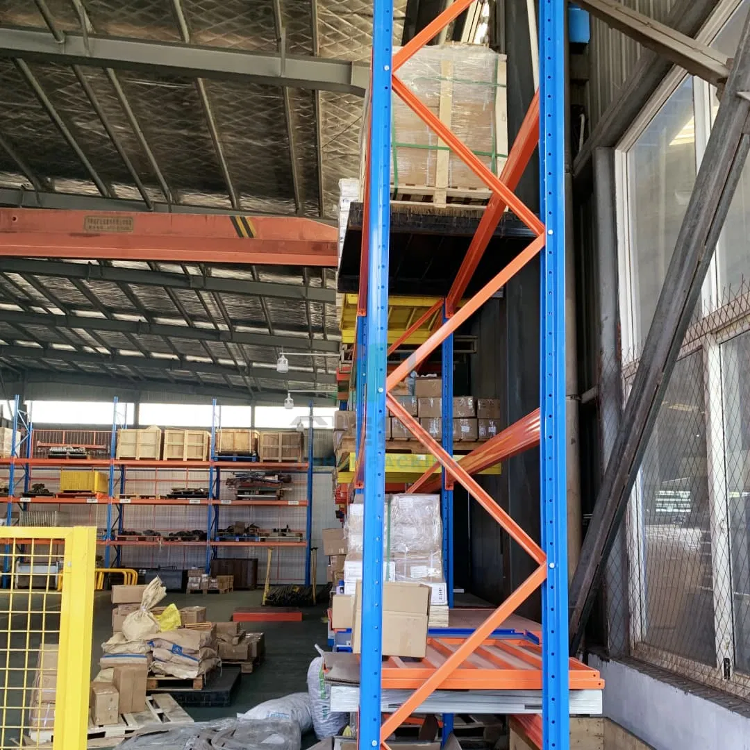 Heavy-Duty Garage Storage Custom Stacking Rack Shelves Industrial Metal Warehouse Rack System Storage Shelf for Warehouse