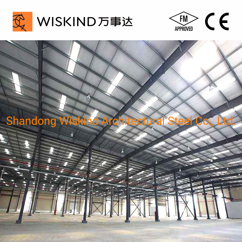 Practical Senior Colord Q345b Prefabricated Safety Steel Storage Warehouse