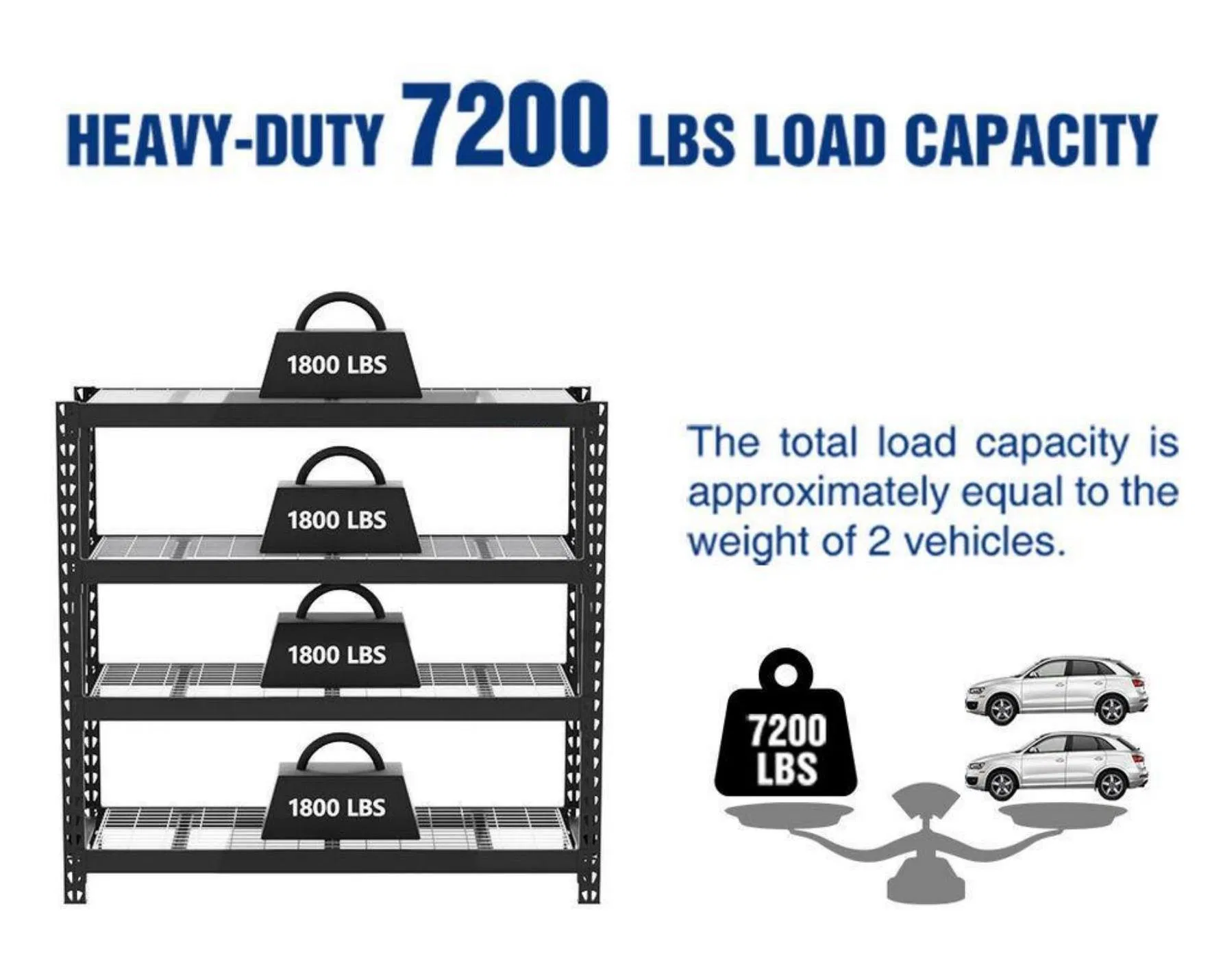 Industrial Shelf Heavy Duty Storage Metal Warehouse Garment Rack System for Mezzanine Shelf Shelves