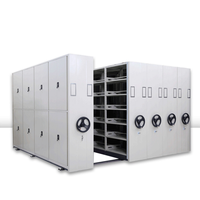 Customized High Density Shelving System Mobile Filing System for Massive File Storage
