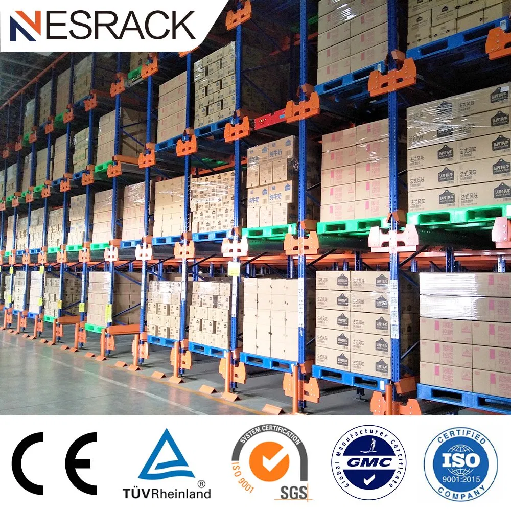 Fifo or Lifo Automatic Radio Shuttle Racking System for Warehouse Storage