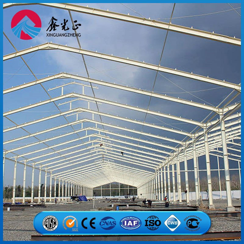 Rigid Frame Connection Enhanced Structural Safety Prefab/Prefabricated Metal Construction Steel Structure Storage Warehouse