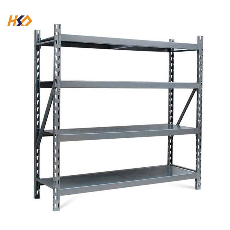 Industrial Warehouse Selective Light/Medium/Heavy Duty Steel Storage Shelf for Logistics Company 200-500kg