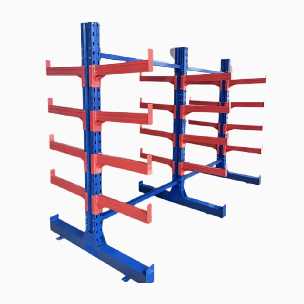 High Efficient Warehouse Storage Metal Heavy Duty Shelf Cantilever Rack System for Warehouse Pipe Storage