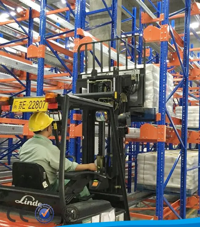 Fifo Type Heavy Duty Drive in Racking System for Cold Room Storage