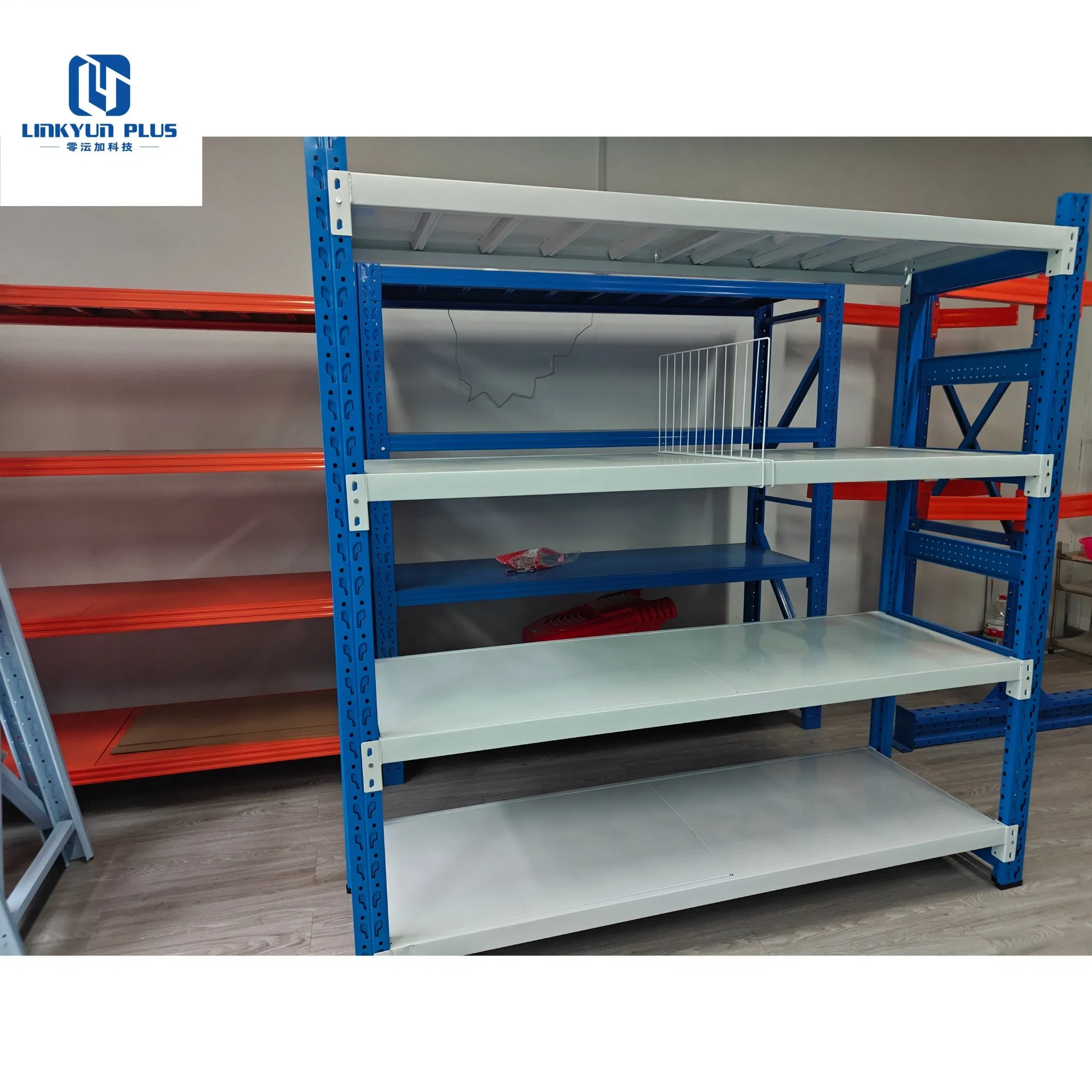 Professional Factory OEM Boltless Assembling Rack Heavy-Duty Steel Rivet Shelving for Warehouse Garage Storage