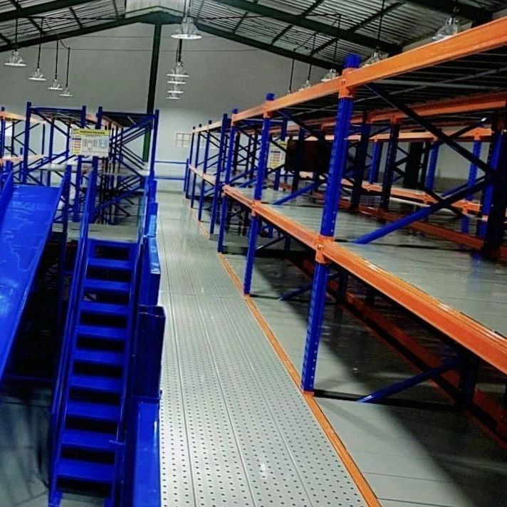 Custom Rack-Supported Mezzanine Floor Systems for High Bay Warehouse Storage