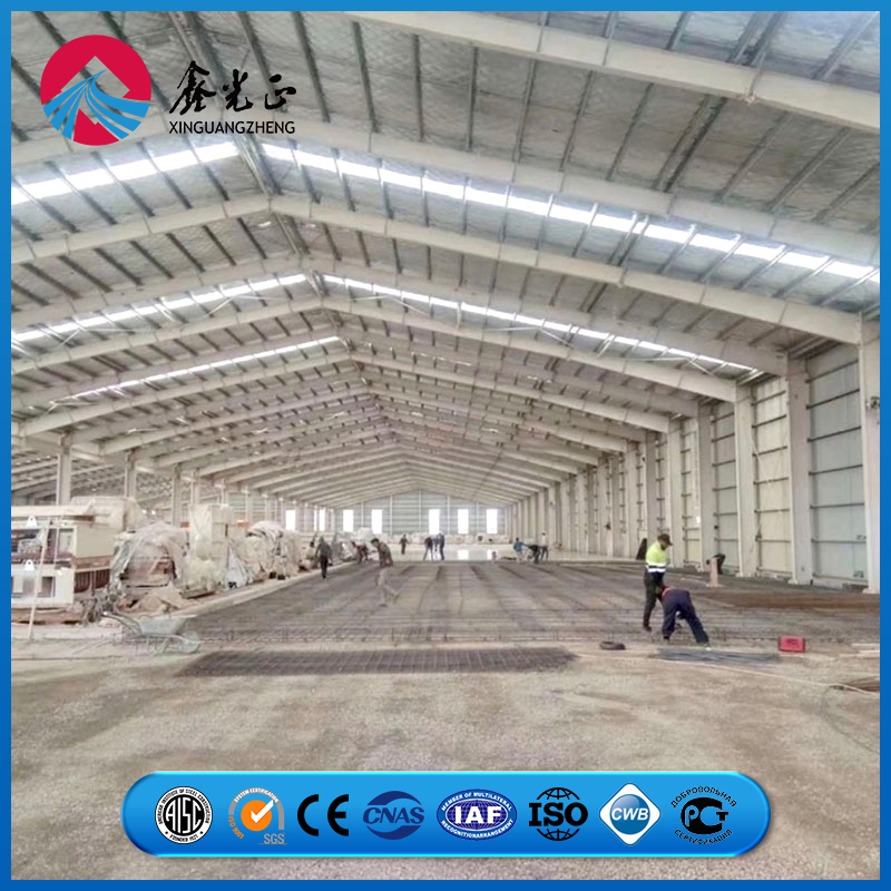 Rigid Frame Connection Enhanced Structural Safety Prefab/Prefabricated Metal Construction Steel Structure Storage Warehouse