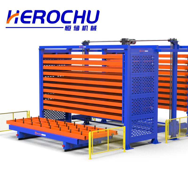Dual-Tower Automated Sheet Material Storage Solution for Warehouses