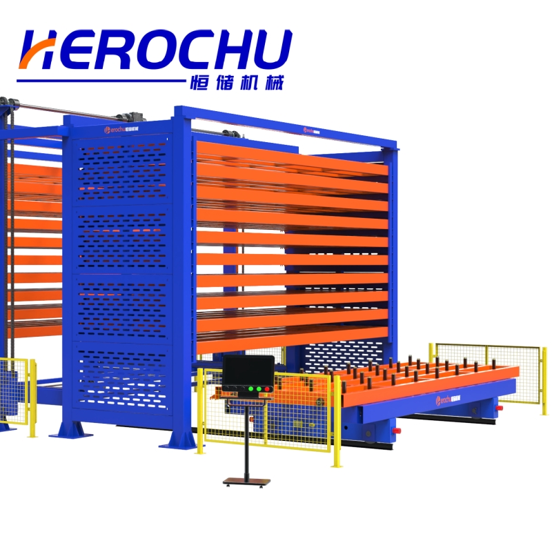 Dual-Tower Automated Sheet Material Storage Solution for Warehouses