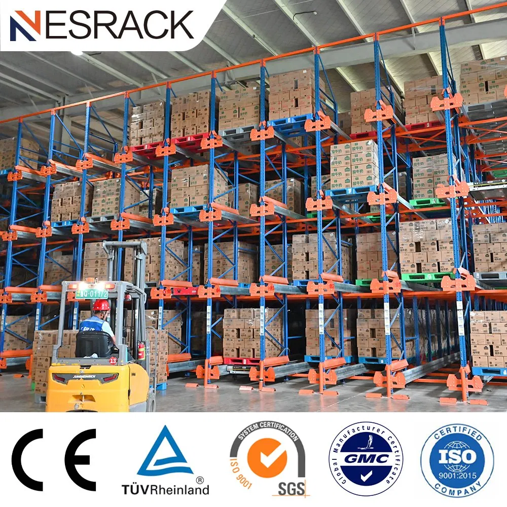 Fifo or Lifo Automatic Radio Shuttle Racking System for Warehouse Storage