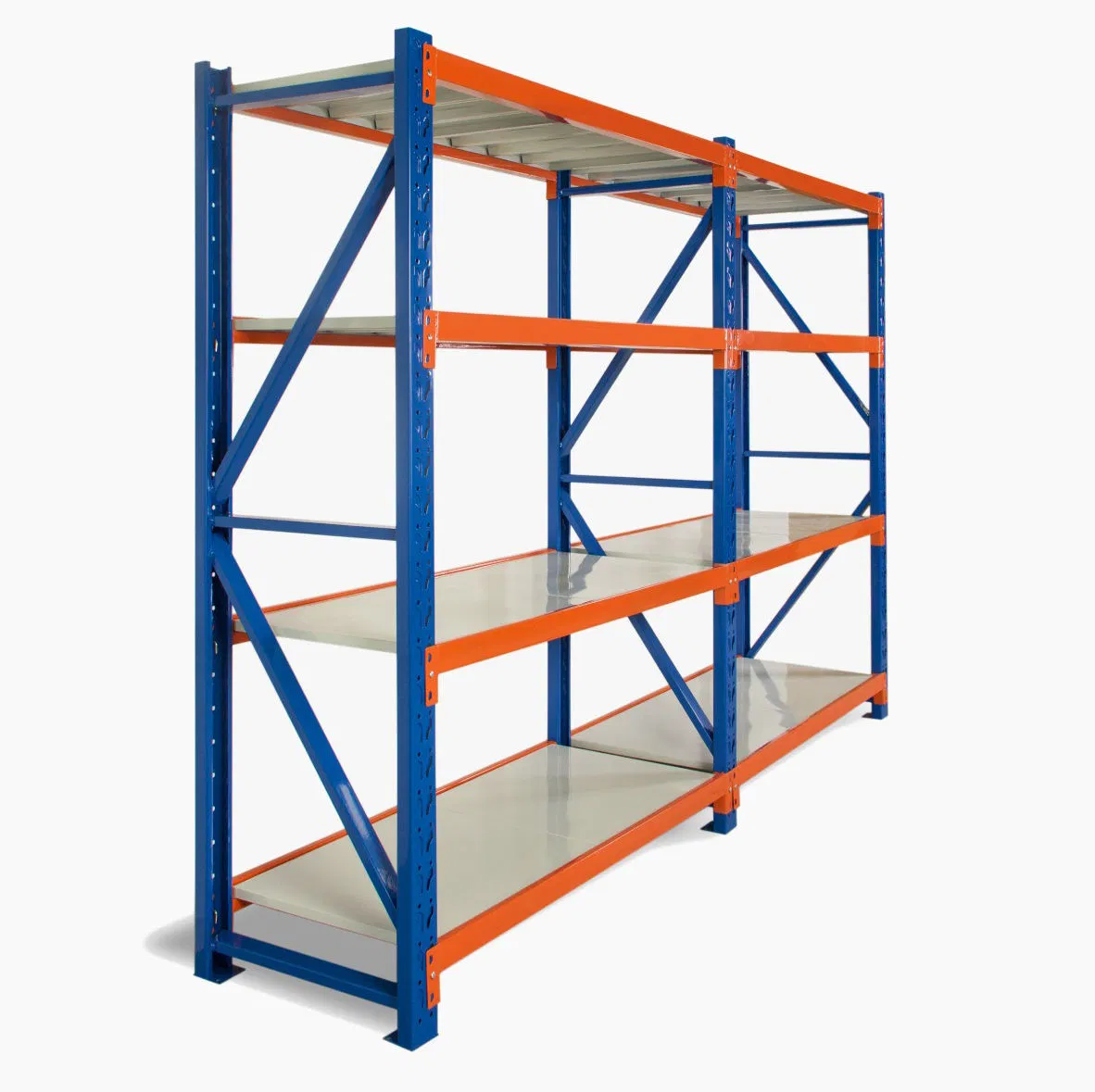 Structural Integrity Superior Load Capacity Q235 Heavy Duty Metal Stainless Steel Heavy Duty Metal Pallet Shelves for Industrial Garage Warehouse Storage