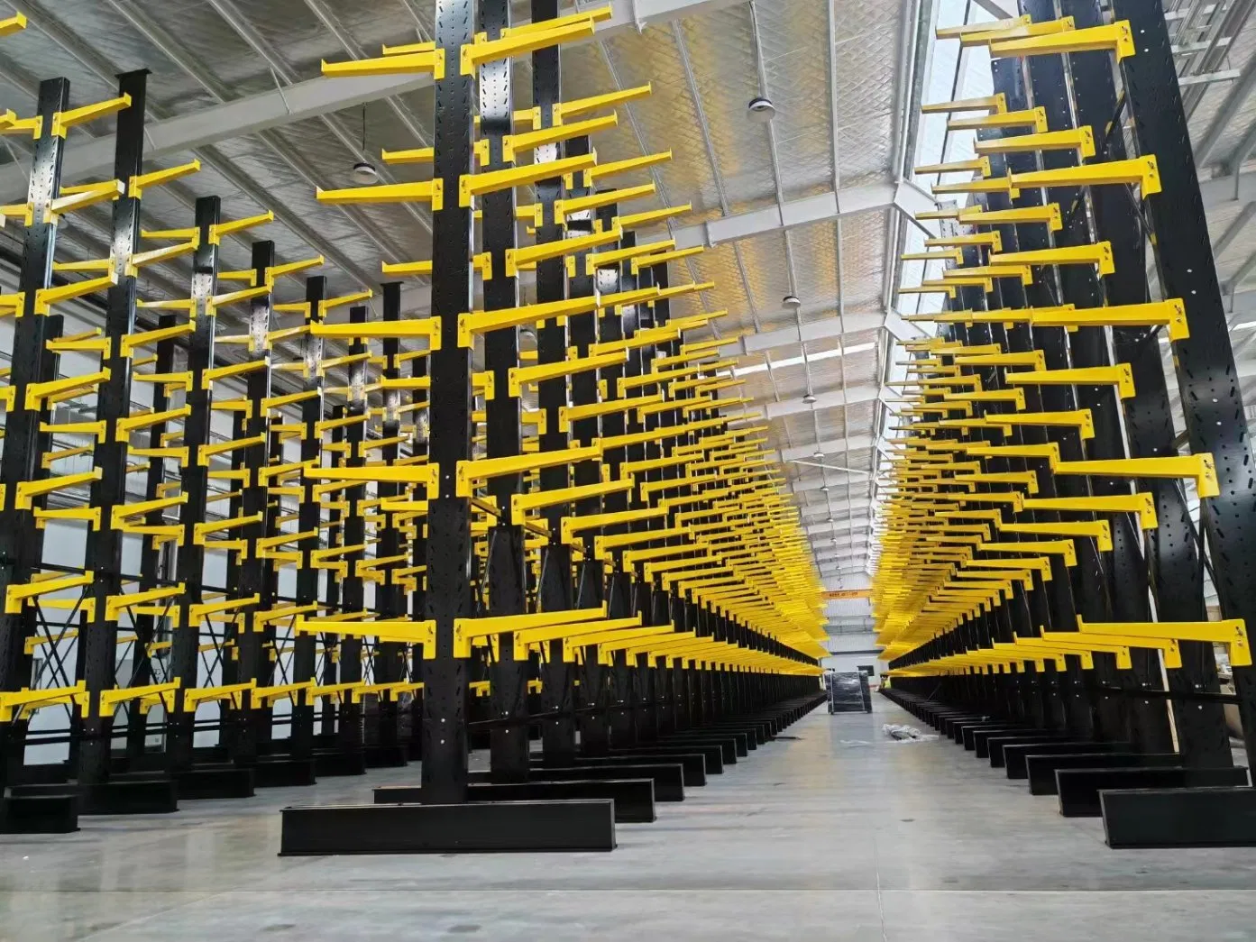 Industrial Transportation Cantilever Rack System Steel Shelving System Industrial Pipe Shelf Pipe Storage Cantilever Rack Cantilever Rack Solutions