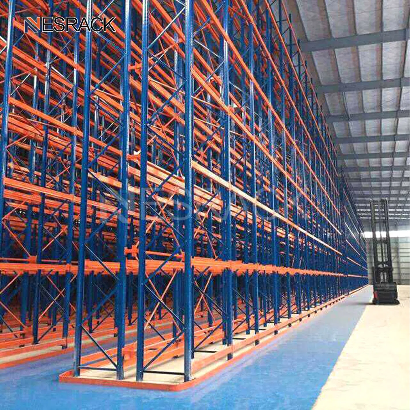 China Vna Pallet Rack Narrow Aisle Storage Boltless Rack System Customized Adjustable for Warehouse