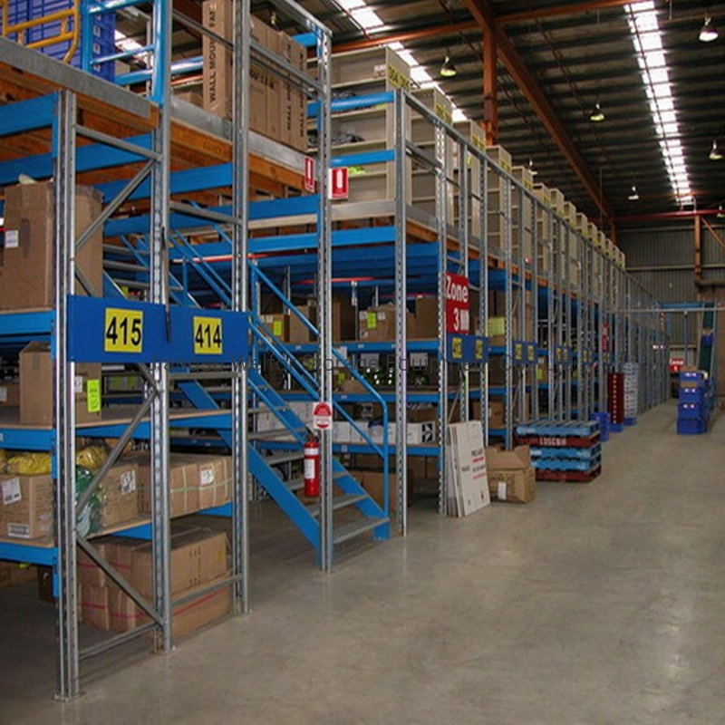 Heavy Duty Metal Multi-Level Shelving for Industrial Warehouse Storage