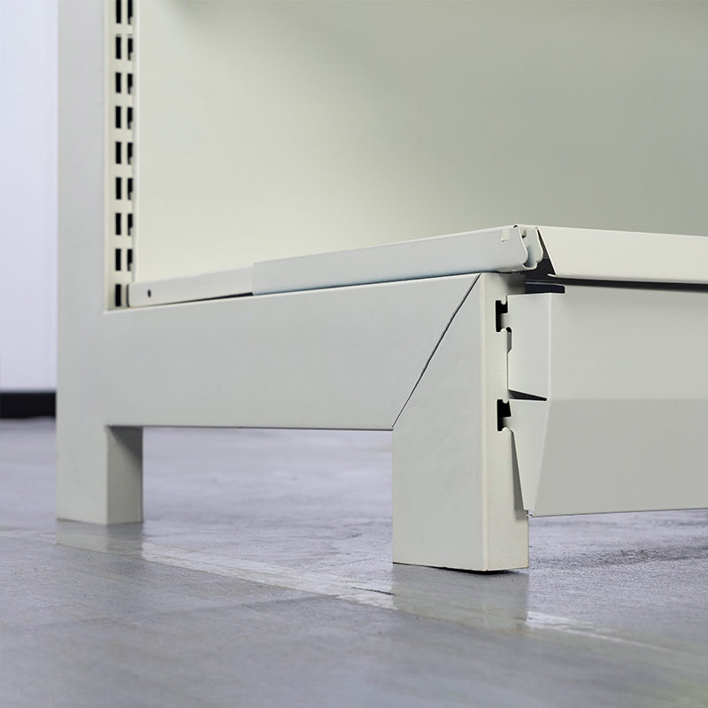 Adjustable L-Shaped Supermarket Shelf for Retail Storage with CE Certification