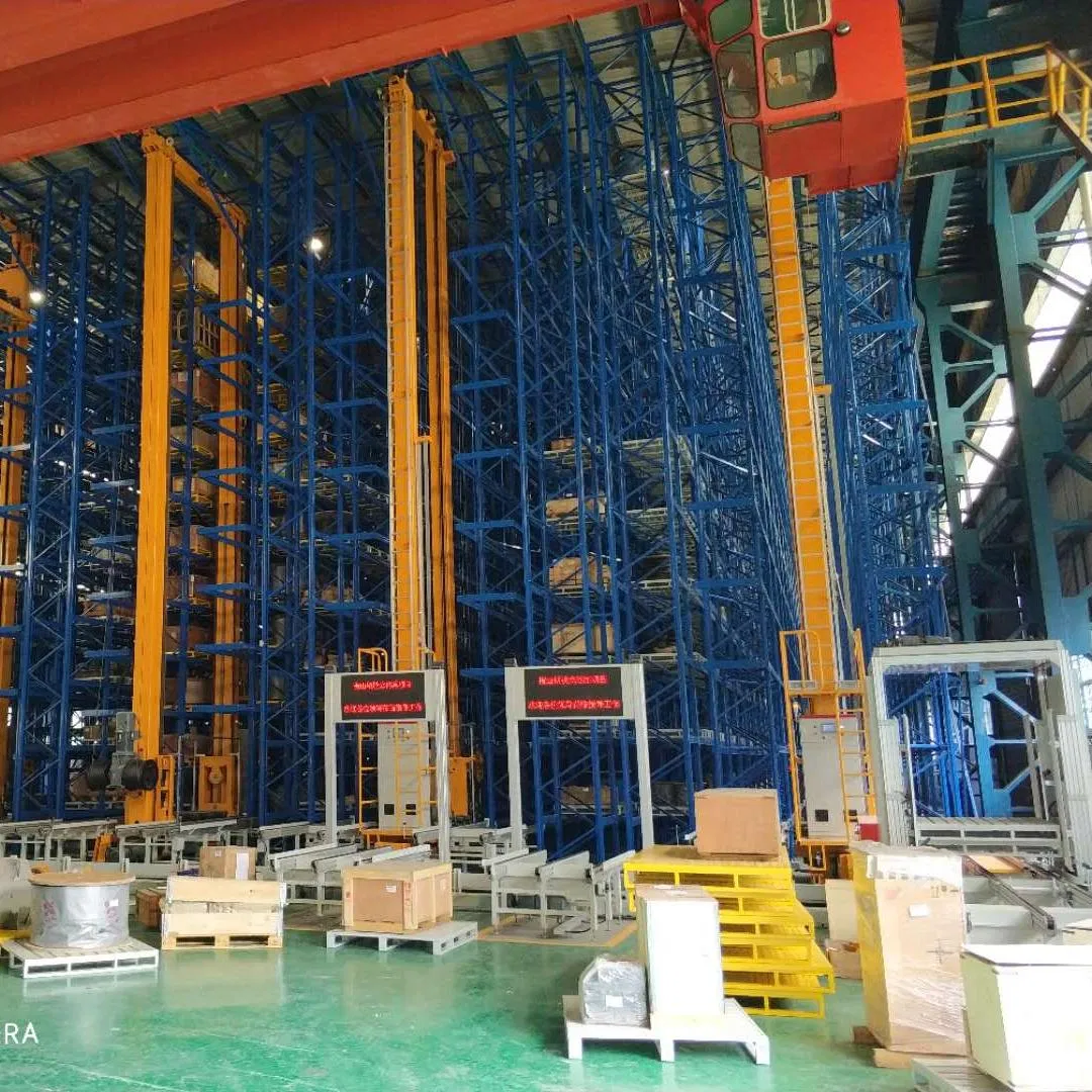 High Capacity Double Deep Pallet Asrs Automated Warehouse Storage System