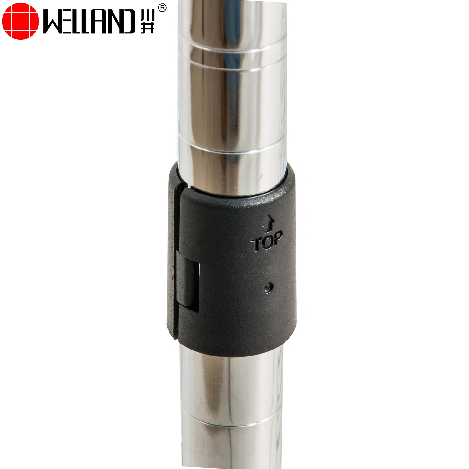 Adjustable 6 Tiers Chrome Metal Plant Storage Rack Microgreens Growing Wire Shelving