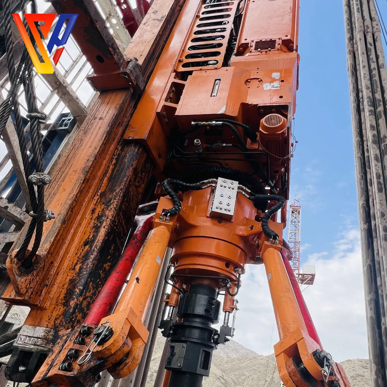 Dq50b Gear-Rack Ibop Actuator Top Drive with Cushioned Spring Protection