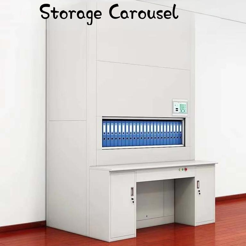 Robust Intelligent Vertical Carousel Cargo Storage System for Industrial Applications