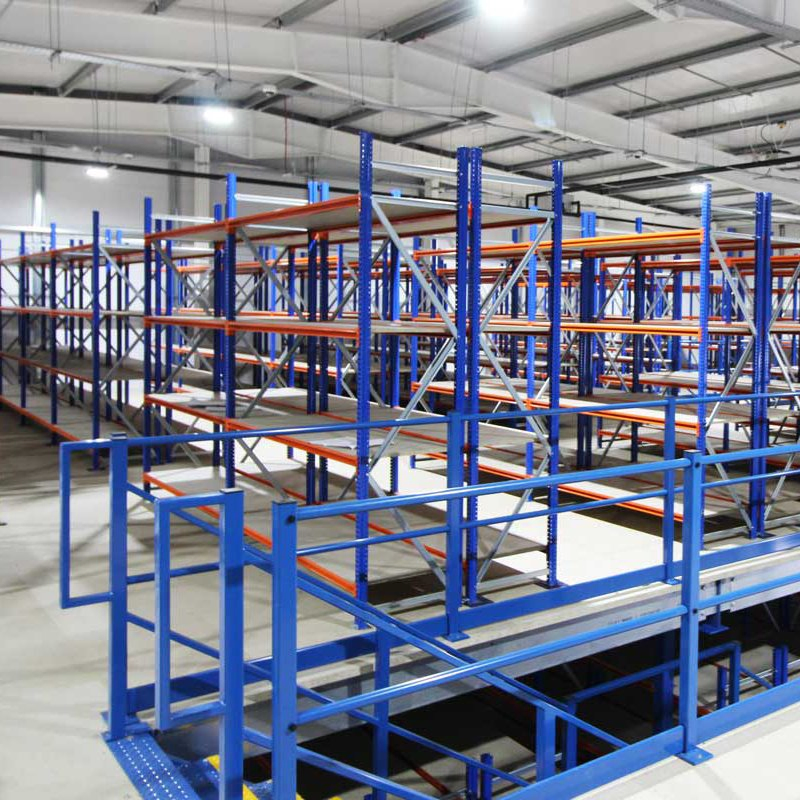 Heavy-Duty Q235 Steel Multi-Level Mezzanine Storage Rack System