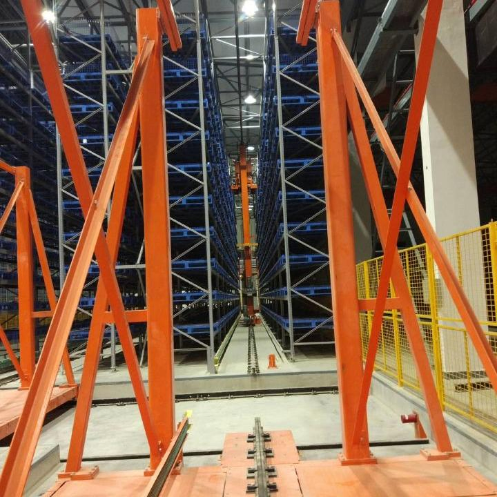Smart Warehouse System Stacker Crane as/RS Narrow Aisles Storage Crane System