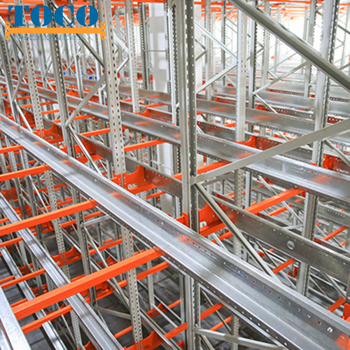 Compact Cold Warehouse Storage Rack Solution