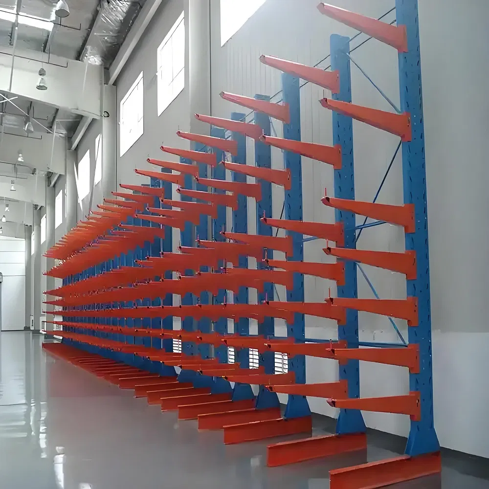Customized Size Warehouse Adjustable Heavy Duty Cantilever Storage Rack System