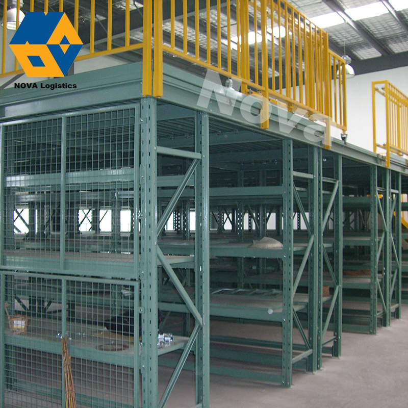 Heavy Duty Industrial Mezzanine Shelving with ISO9001 Certification
