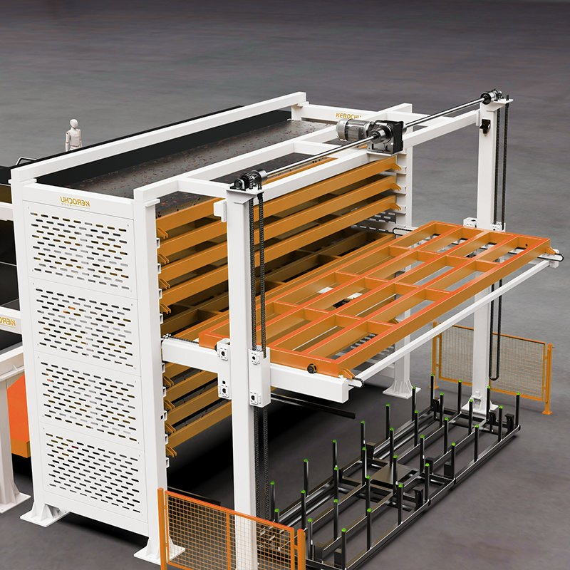 Space-Saving Automated Sheet Metal Storage Racking System