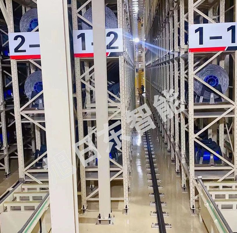 Stainless Steel Pallet Racking Automatic Warehouse Storage System with Stacking Cranes