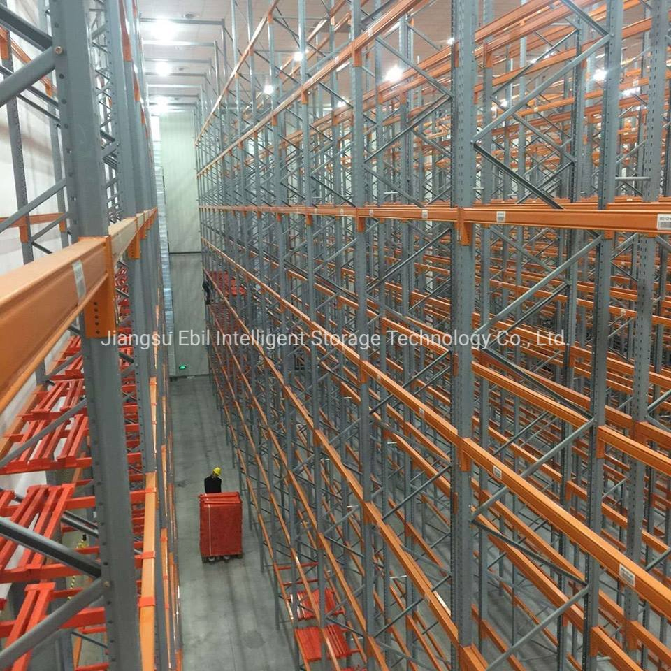 Warehouse Stacking Racks &amp; Shelves Storage Steel Narrow Aisle Racks Vna Racking System