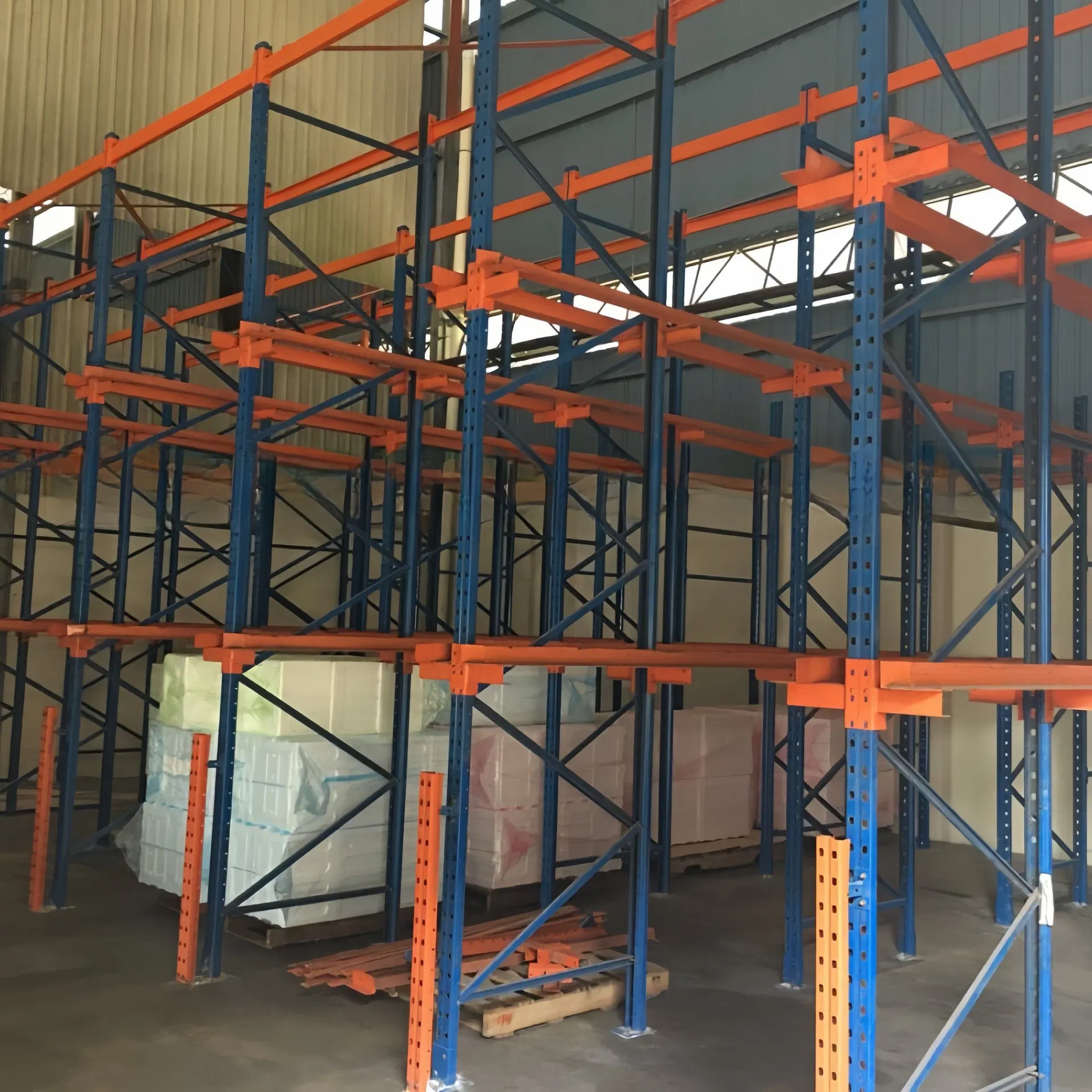 High Density Drive in Rack System for Warehouse Storage Solution