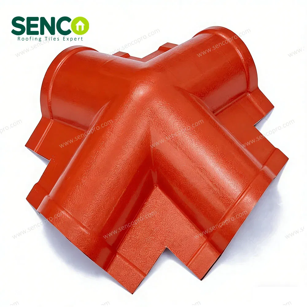 Industrial Class Resin PVC Rooingtile Accessory Roof Fittings Corrosion Proof Labor Saving Fast Shipping for Commercial Industrial New Roof Construction