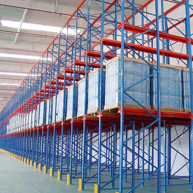Narrow Aisle Pallet Racking Systems for Maximized Warehouse Space with Guided Aisle Technology